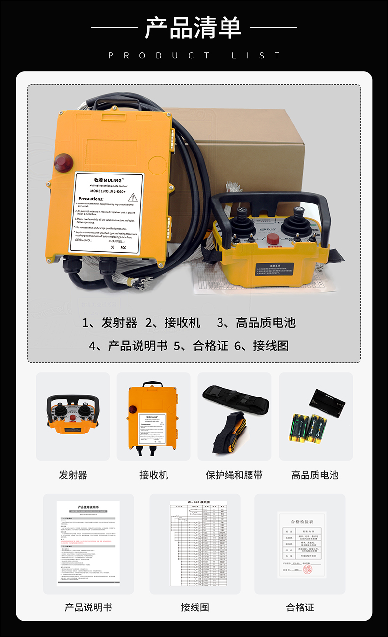 3产品清单